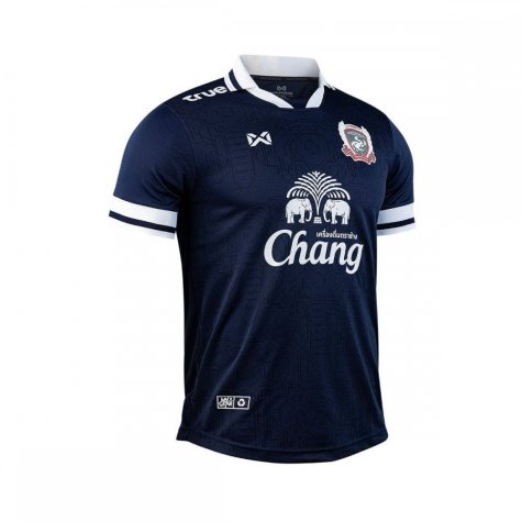 2021 Suphanburi FC Warrior Elephant Blue Home Player Shirt