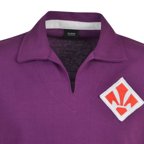 Fiorentina 1940s S/Sleeve Retro Football Shirt