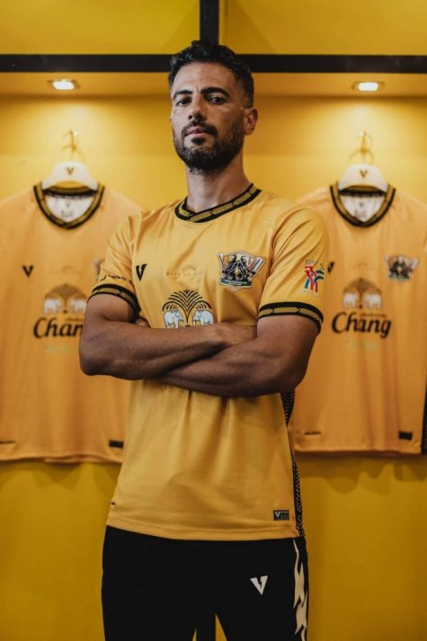 2021 Angthong FC Thailand Home Yellow Shirt