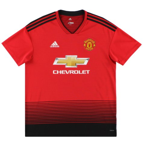 Manchester United 2018-19 Home Shirt (M) (Excellent) (Stam 6)