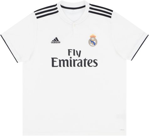 Real Madrid 2018-19 Home Shirt (S) (Very Good) (James 10)