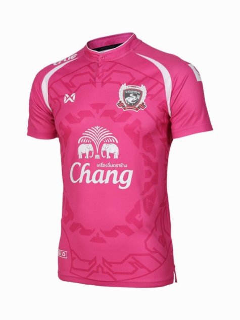 2021 Suphanburi FC Warrior Elephant Pink Goalkeeper Player Shirt