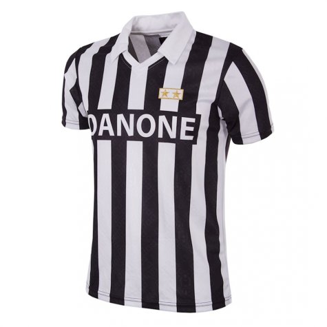 Juventus FC 1992 - 93 Coppa UEFA Retro Football Shirt (CANNAVARO 5)