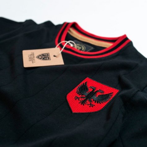 Vintage Albania Black Shqiponjë Soccer Shirt