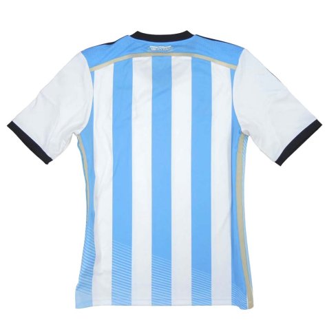 Argentina 2014-15 Home Shirt (L) (Mint) (Demichelis 15)