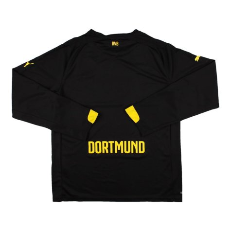 Borussia Dortmund 2014-16 Long Sleeve Away Shirt ((Very Good) M)