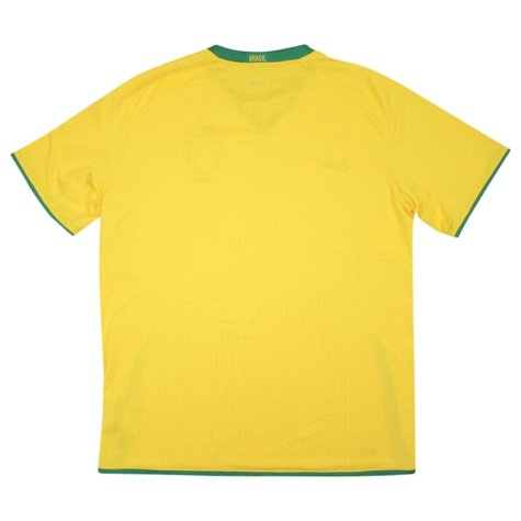 Brazil 2008-10 Home Shirt (M) (Excellent)