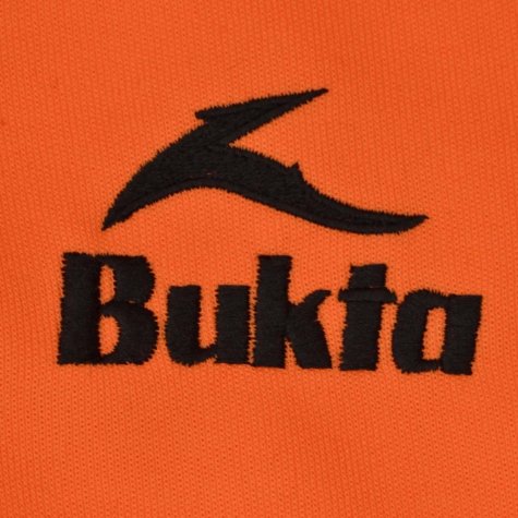 BUKTA Heritage Track Top Orange with Black Panels/Cuffs/W'B