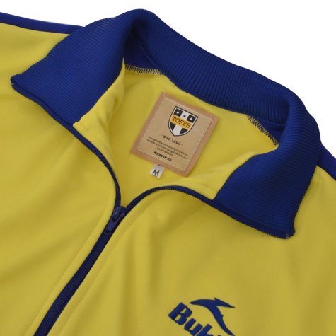 BUKTA Track Top Yellow with Royal Panels/Cuffs/W'Band