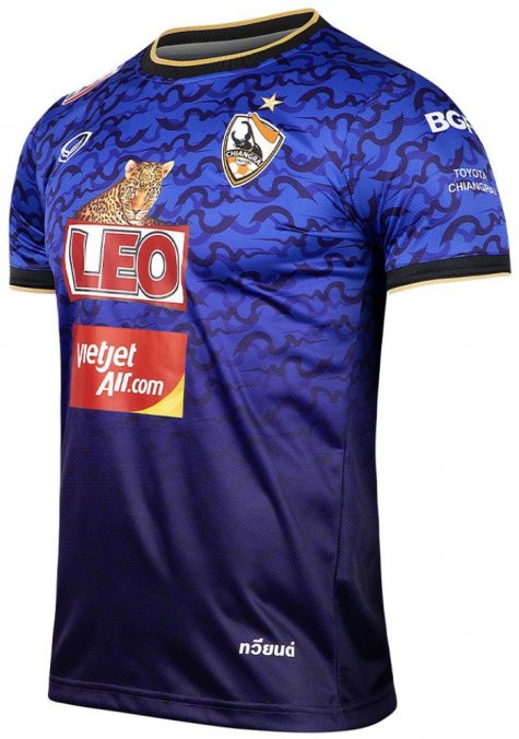 2020 Chiang Rai United FC Blue Third Player Edition Shirt