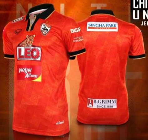 2020 Chiang Rai United FC Orange Home Player Edition Shirt