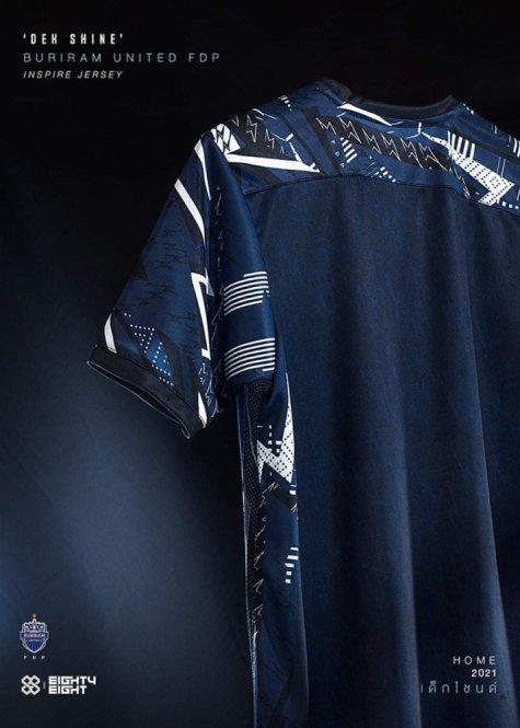 2021 Buriram United FDP Home Blue Shirt