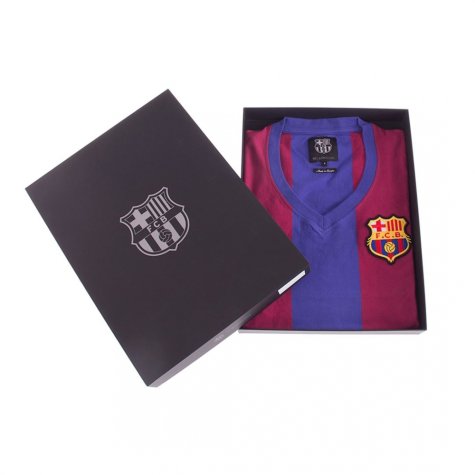 FC Barcelona 1976 - 77 Womens Retro Football Shirt