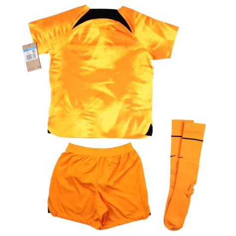 Holland 2022-23 Home Mini Kit (Boys Small) (Very Good)