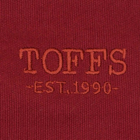 TOFFS Est 1990 Track Top - Maroon/Amber