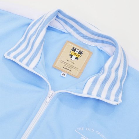 The Old Fashioned Football Shirt Co. - Sky/White Track Top