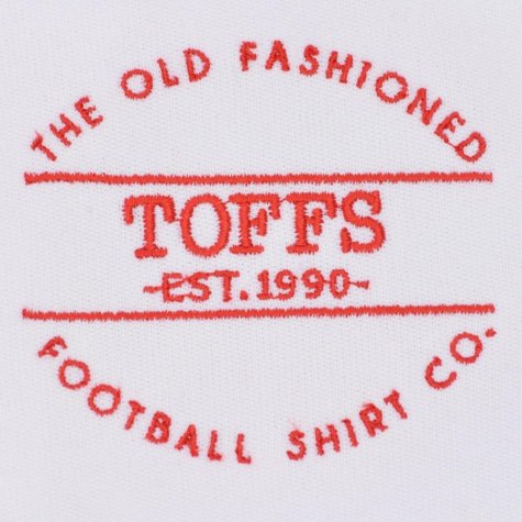 The Old Fashioned Football Shirt Co. - White/Red Track Top