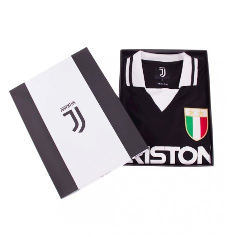 Juventus FC 1986 - 87 Away Retro Football Shirt (Brio 5)