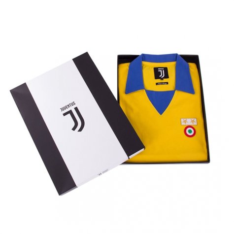 Juventus FC 1983 - 84 Away Coppa Delle Coppe UEFA Retro Football Shirt (Tardelli 8)