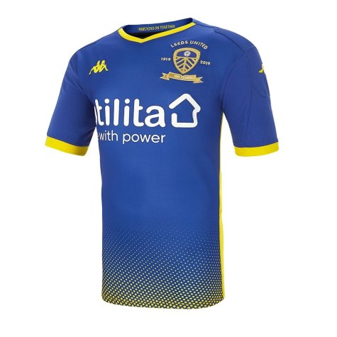 2019-2020 Leeds United Kappa Home Goalkeeper Shirt - Kids