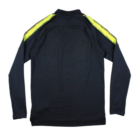 Manchester City 2018-19 Nike Long Sleeve Tracksuit Top (S) (Very Good)