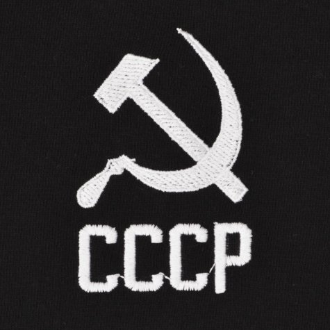 Soviet Union (CCCP) No 01 Black Polo Shirt