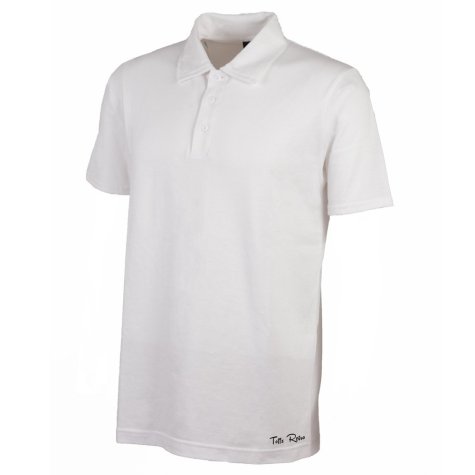 Toffs Retro Polo Shirt - White