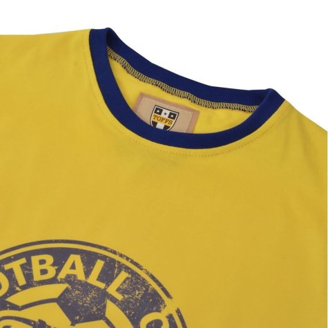 TOFFS Rovaniemi T-Shirt - Yellow/Royal Ringer