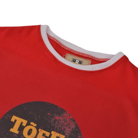 TOFFS 1990 T-Shirt - Red/White Ringer