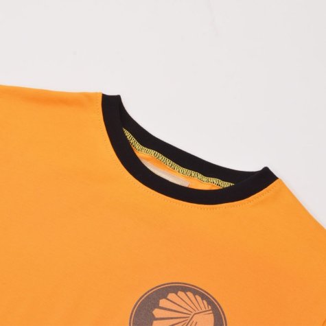 Kaizer Chiefs 12th Man T-Shirt - Amber/Black Ringer