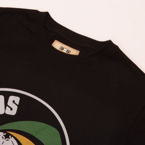 New York Cosmos Vintage Logo Black T-Shirt