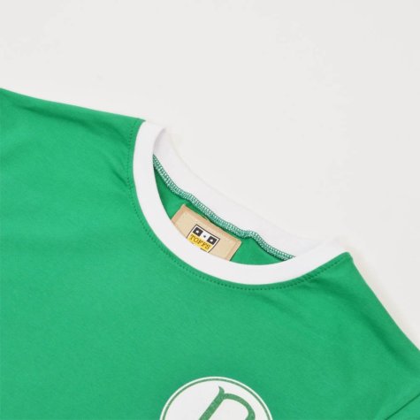 Palmeiras 12th ManT-Shirt - Green/White Ringer