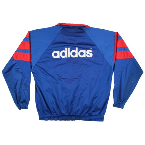 Rangers 1992-94 Long Sleeve Adidas Tracksuit Top (L) (Very Good)