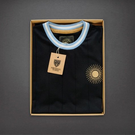 Vintage Argentina El Sol Negro Away Soccer Jersey