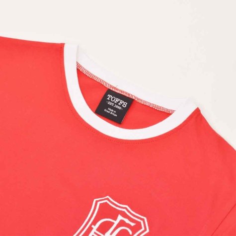 Aberdeen 12th Man T-Shirt - Red/White Ringer