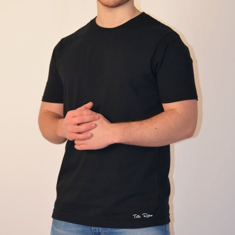 Toffs Retro Black Tee Shirt