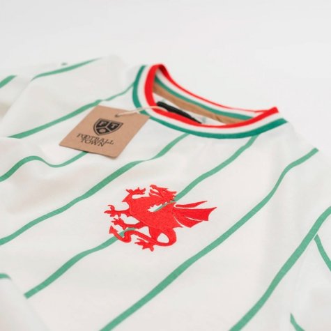 Vintage Wales The Dragon Away Soccer Jersey