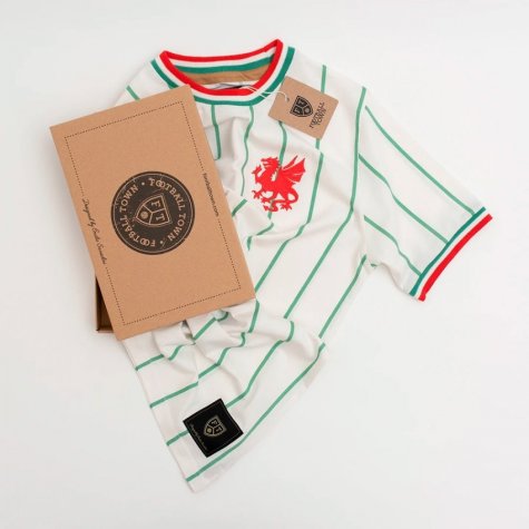 Vintage Wales The Dragon Away Soccer Jersey