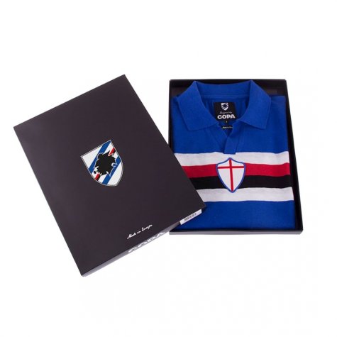 U. C. Sampdoria 1956 - 57 Retro Football Shirt