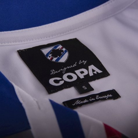 U. C. Sampdoria 1991 - 92 Away Retro Football Shirt