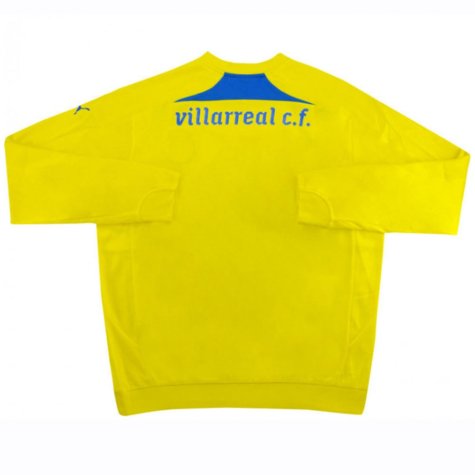 2010-11 Villarreal Puma Training Sweat Top