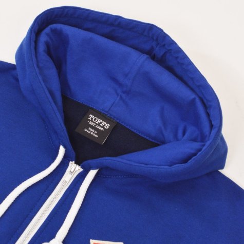 France 1924 Vintage Rugby Zipped Hoodie - Royal