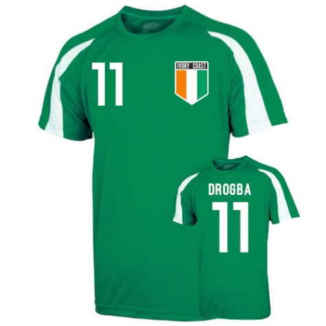 Ivory Coast Sports Training Jersey (drogba 11) - Kids