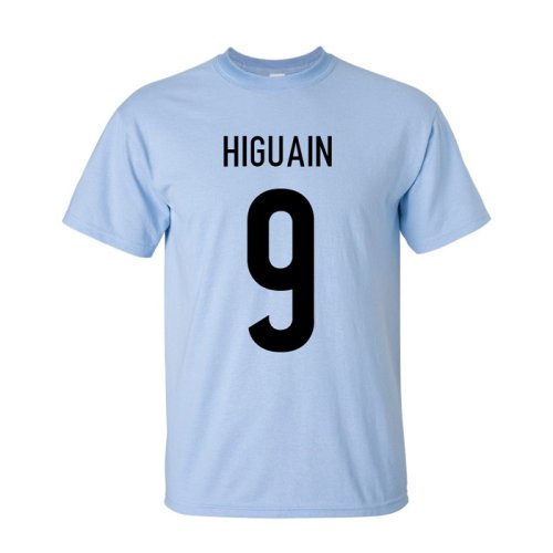 Gonzalo Higuain Argentina Hero T-shirt (sky)