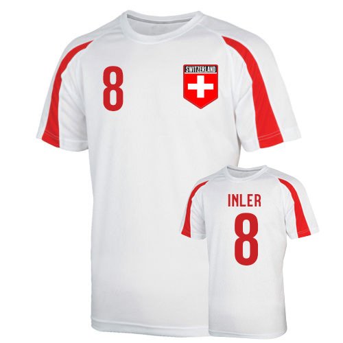 Switzerland Sports Training Jersey (inler 8)