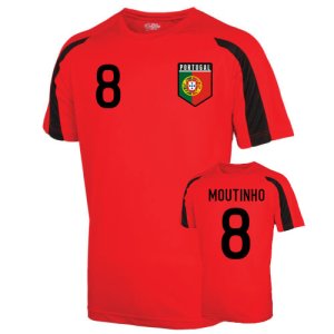 Portugal Sports Training Jersey (moutinho 8) - Kids