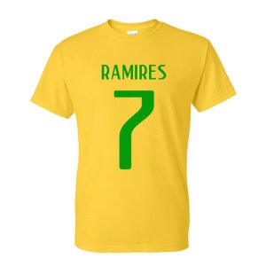 Ramires Brazil Hero T-shirt (yellow)