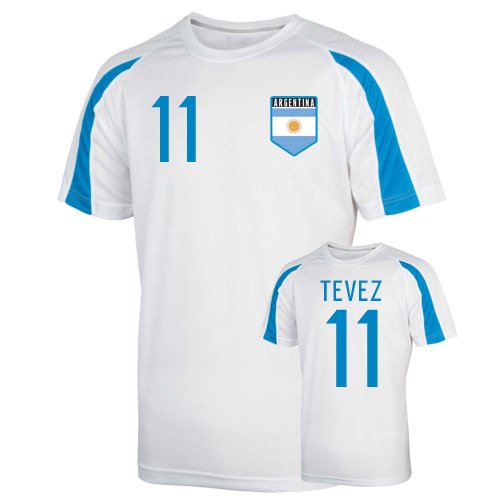 Argentina Sports Training Jersey (tevez 11) - Kids