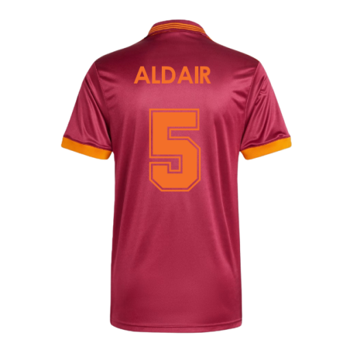1993 AS Roma adidas Orginals Home Shirt (Aldair 5)