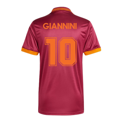 1993 AS Roma adidas Orginals Home Shirt (Giannini 10)